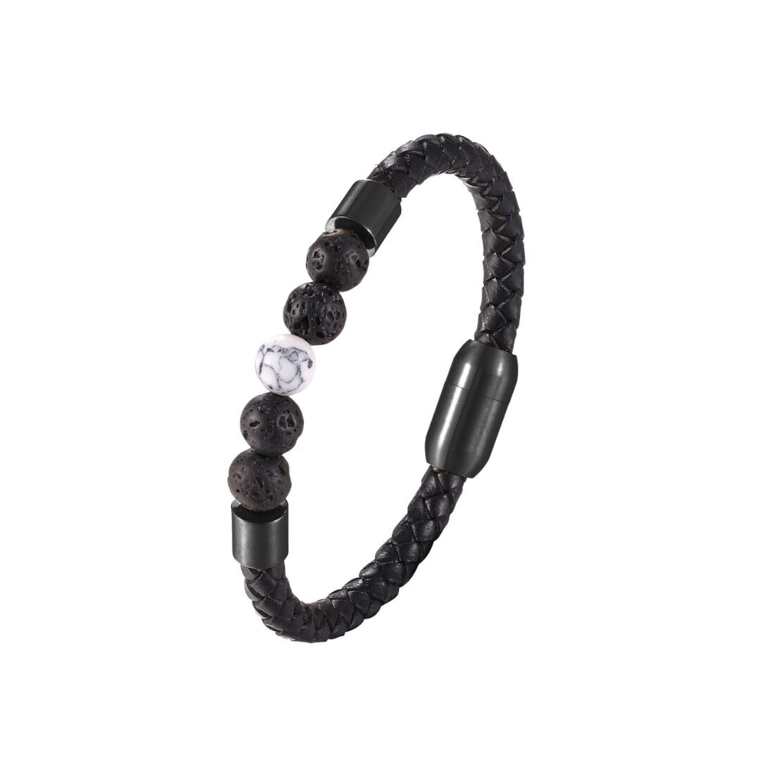 Bracelet Rafahyati Perles de Lave