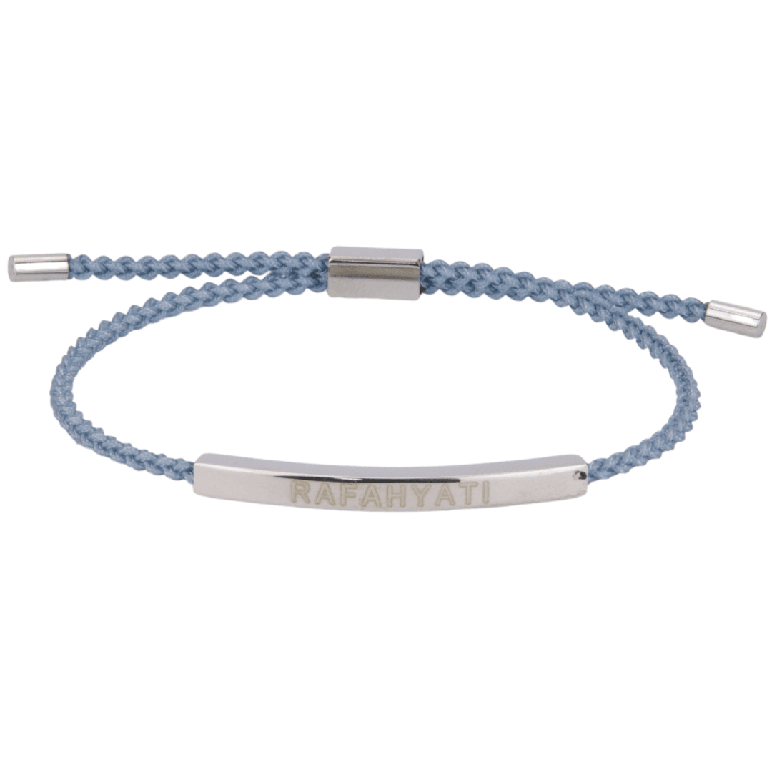 Bracelet Cordon Bleu Tressé