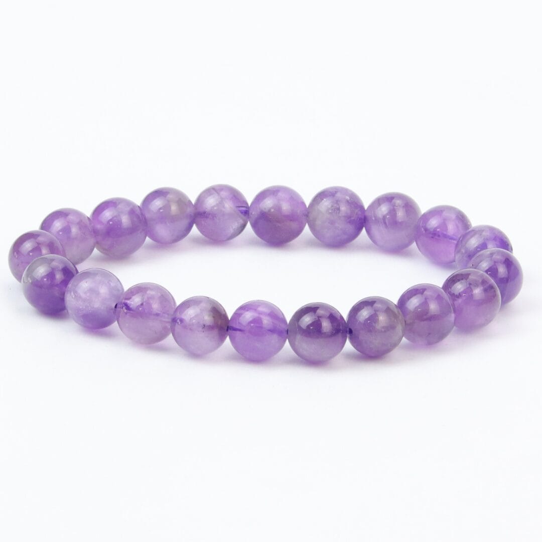 Bracelet en Améthyste 10mm